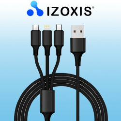 Kabel USB 3w1 Izoxis