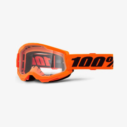 100% Strata 2 gogle neon...